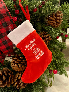 Stocking Ornament Gift Card Holder