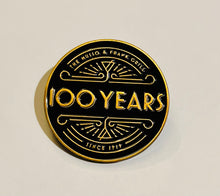 Load image into Gallery viewer, 100 Year Logo Metal Pin