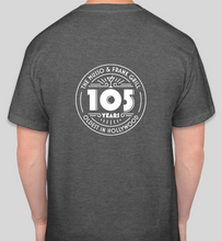 Load image into Gallery viewer, Musso &amp; Frank Gray Short Sleeve T-shirt with 105 Year Logo