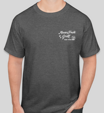 Load image into Gallery viewer, Musso &amp; Frank Gray Short Sleeve T-shirt with 105 Year Logo